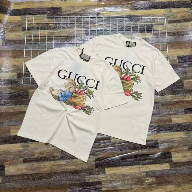 New arrival, exclusive custom high version Gucci summer carrot-loving rabbit gr