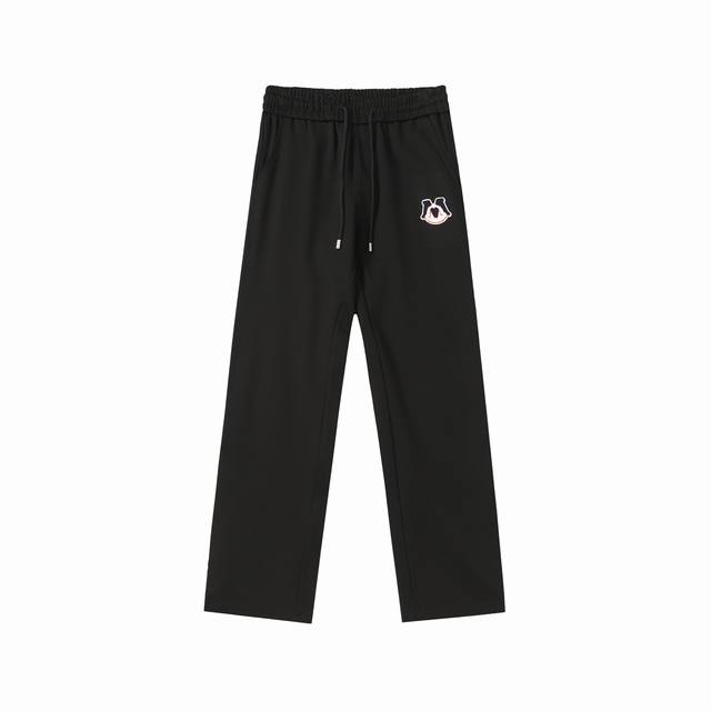 2579# Moncler 2025Ss early spring elastic casual pants + classic embroidery + hi