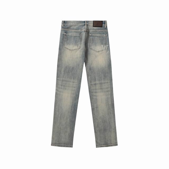 G354# Lv 2025 autumn new men's casual jeans, top quality! Channel order, officia