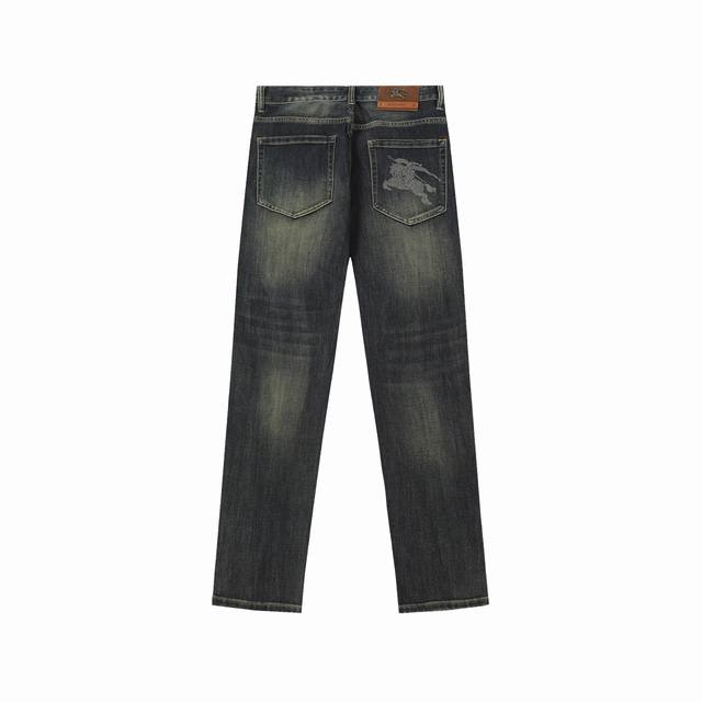 G353# Burberry 2025 autumn new men's casual jeans, top quality! Channel order, o