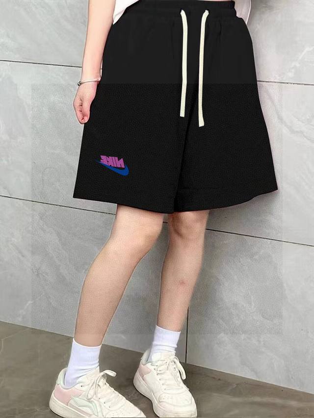 Nike Nike counter synchronized color matching letter logo joint terry couple sho