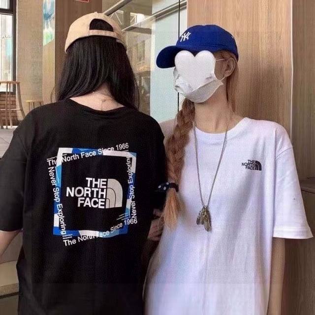 High quality The same style as the North Face counter, square logo overprinted c