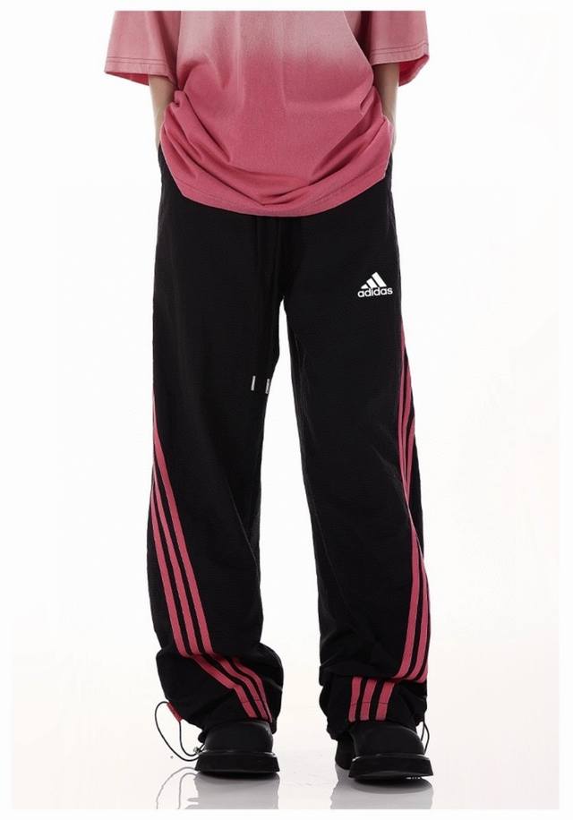 Adidas New Summer American Three-Bar Quick-Drying Pants Men's Fashion Brand Loo