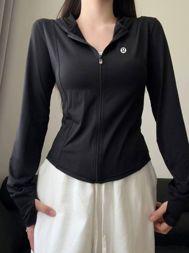 Lulu Lulu sun protection clothing slim sun protection clothing hooded women's sh