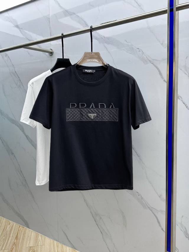 Prada 2025 Spring and Summer New Releases, the Latest Short-sleeved Round Neck