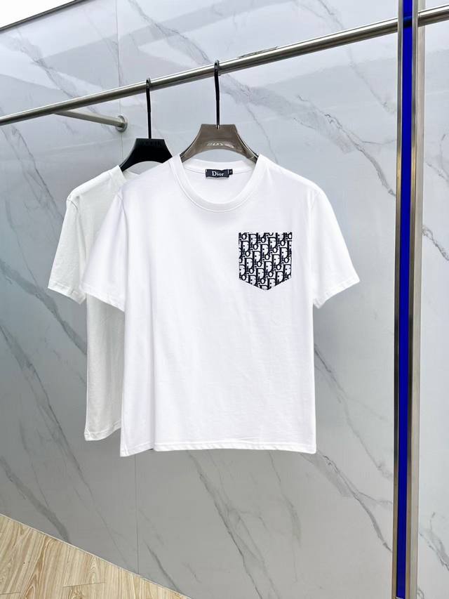 Dior 2025 Spring and Summer New Releases, Latest Short-sleeved Round Neck T-shir