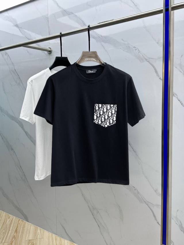 Dior 2025 Spring and Summer New Releases, the Latest Short-sleeved Round Neck T-