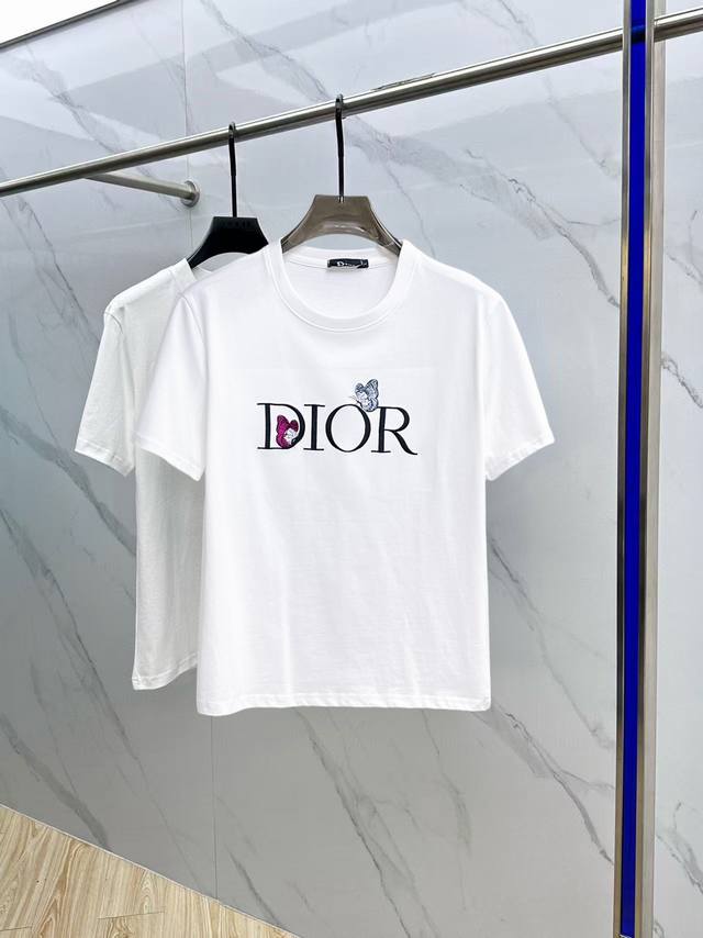 Dior 2025 Spring and Summer New Releases, Latest Short-sleeved Round Neck T-shir