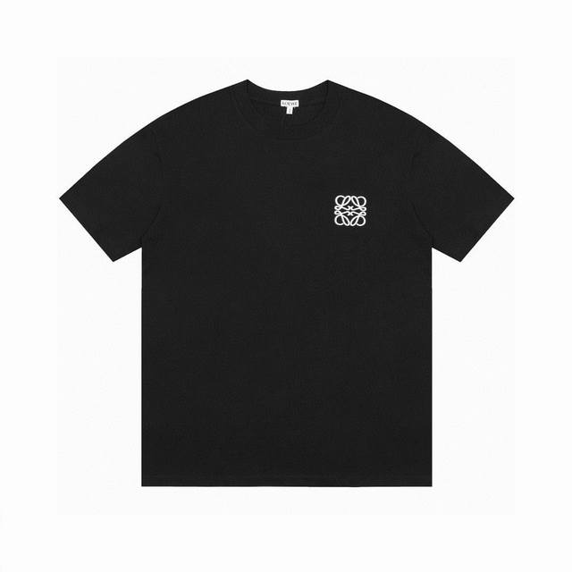 Top OEM quality Loewe 25Ss embroidered short-sleeved T-shirt - The fabric has un