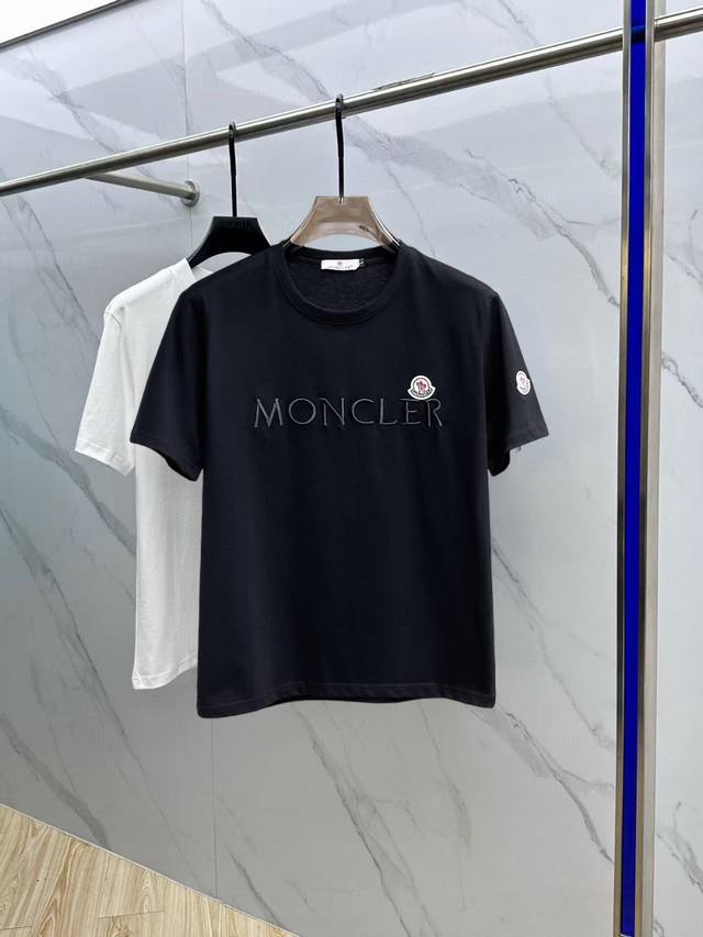Moncler 2025 Spring and Summer New Releases, the Latest Short-sleeved Round Neck