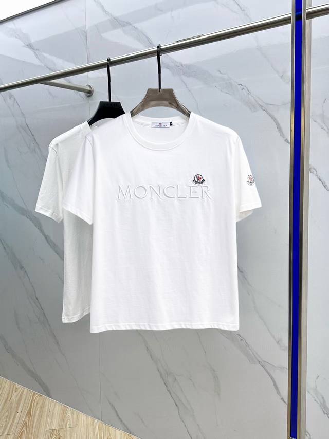 Moncler 2025 Spring and Summer New Releases, the Latest Short-sleeved Round Neck