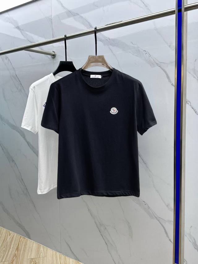 Moncler 2025 Spring and Summer New Releases, the Latest Short-sleeved Round Neck