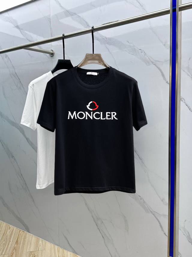 Moncler 2025 Spring and Summer New Releases, the Latest Short-sleeved Round Neck