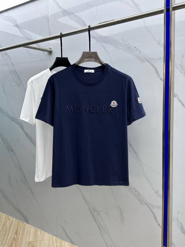 Moncler 2025 Spring and Summer New Releases, the Latest Short-sleeved Round Neck