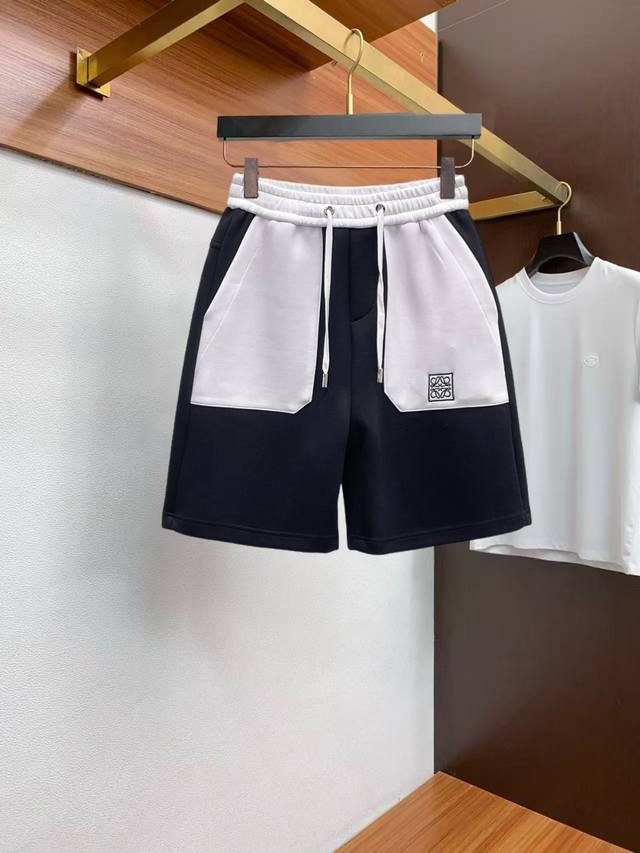 Loewe 2025Ss new summer original counter casual shorts, luxury classic brand ori