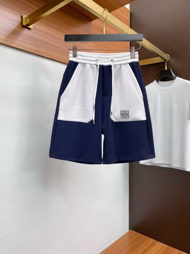 Loewe 2025Ss new summer original counter casual shorts, luxury classic brand ori