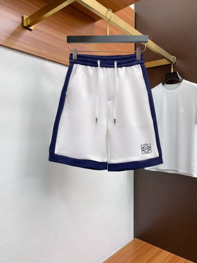Loewe 2025Ss new summer original counter casual shorts, luxury classic brand ori