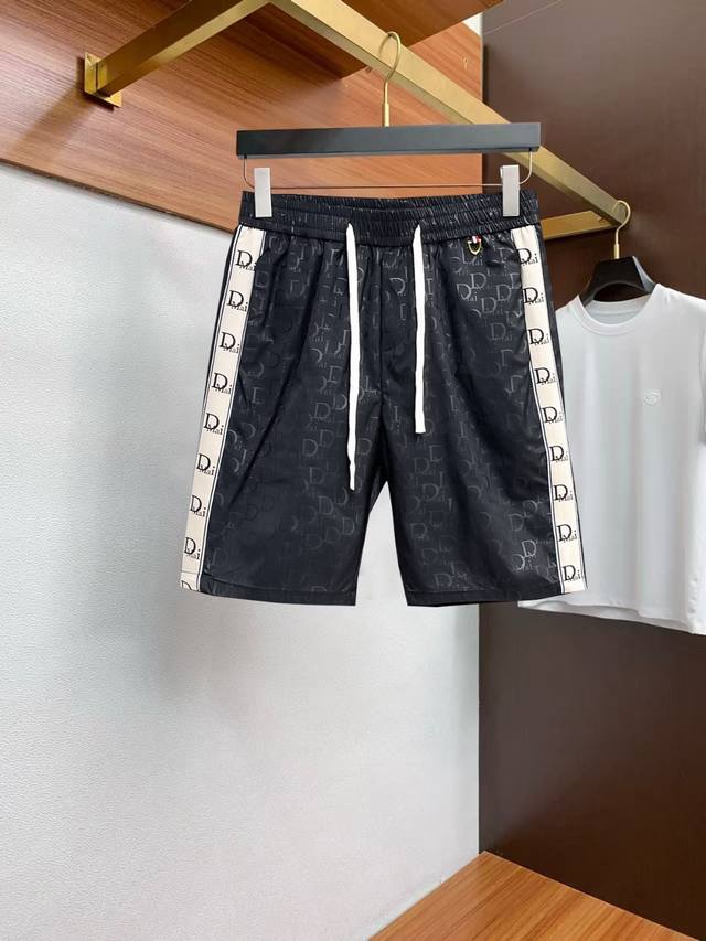Dior Summer Logo Knitted Sports Casual Shorts Os version cut creates an extremel
