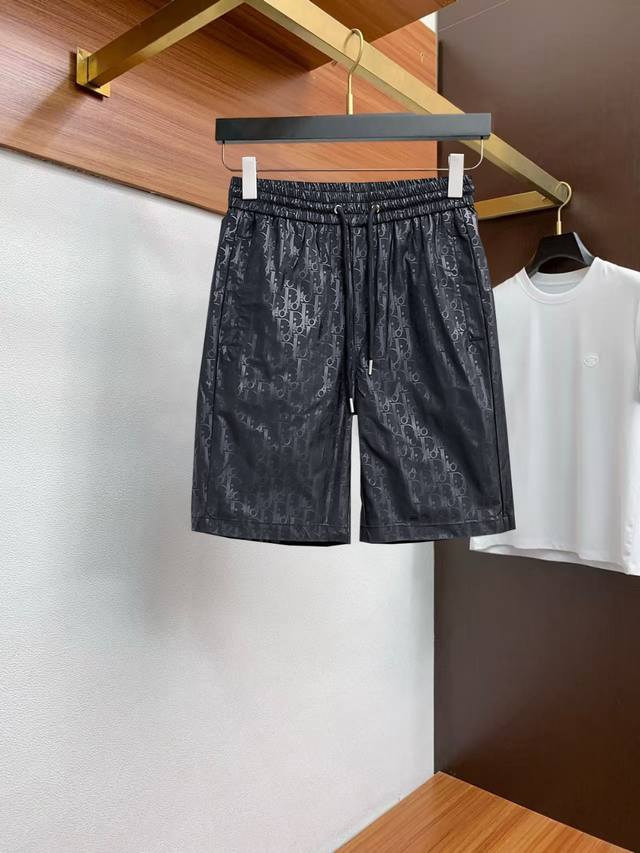 Dior Summer Logo Knitted Sports Casual Shorts Os version cut creates an extremel