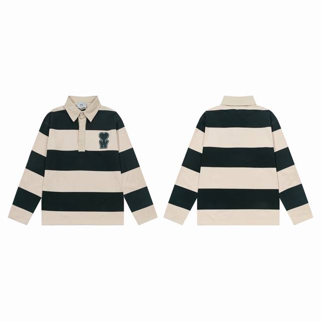 662# Ami Paris Choi Woo-sik co-branded co-branded logo Wdc contrast logo weave A
