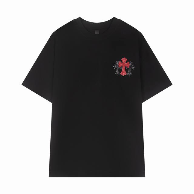 High version Chrome Hearts CH 2025 spring and summer new leather embroidered sh