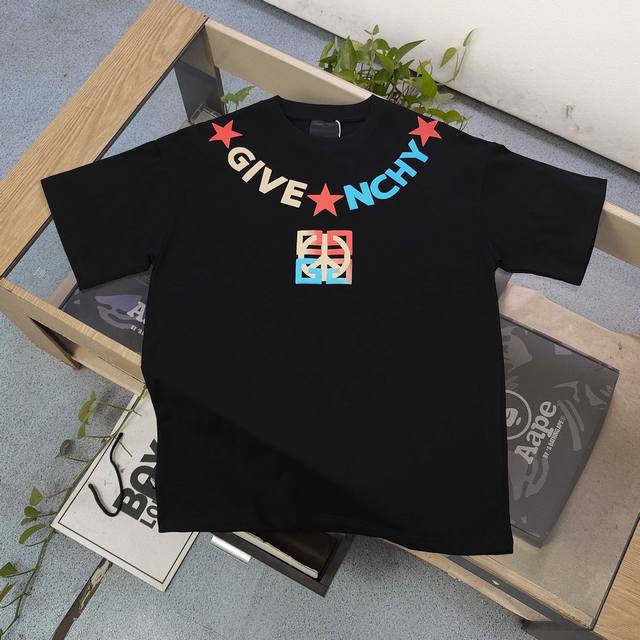 Style number: Cx06802 High version 2025 new Givenchy colorful foaming letter Lo