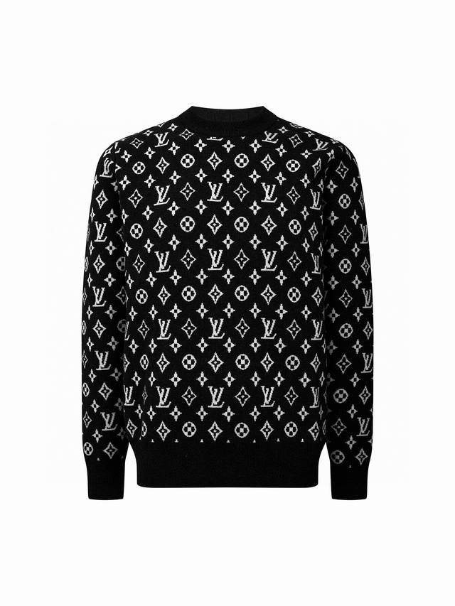 Zp version -Louis Vuitton official website classic wool four-leaf clover jacquar