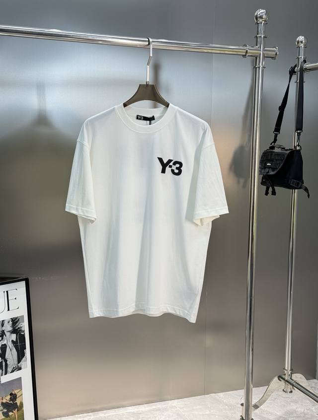 Y-3 Yohji Yamamoto 25S new cotton short-sleeves! Unisex! Brand graphics feature