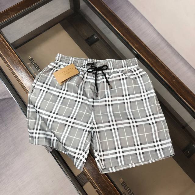 Bur*Berry The latest 2025 shorts and beach pants from Burberry are a must-have f