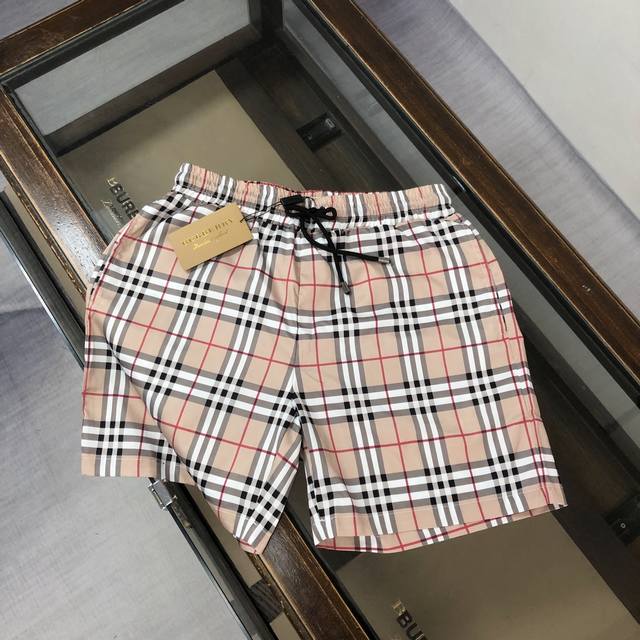 Bur*Berry The latest 2025 shorts and beach pants from Burberry are a must-have f