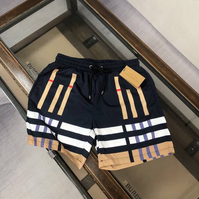 Bur*Berry 2025 latest shorts and beach pants, must-have for beach travel, high-e