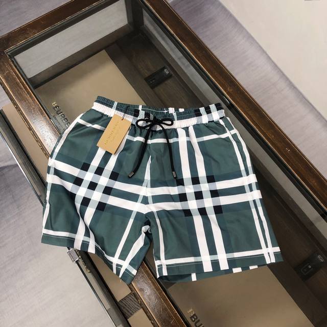 Bur*Berry The latest 2025 shorts and beach pants from Burberry are a must-have f