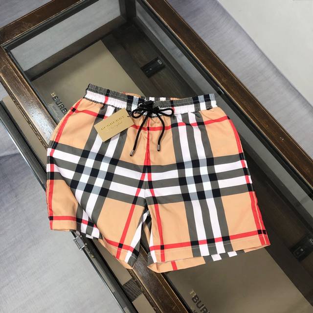 Bur*Berry The latest 2025 shorts and beach pants from Burberry are a must-have f