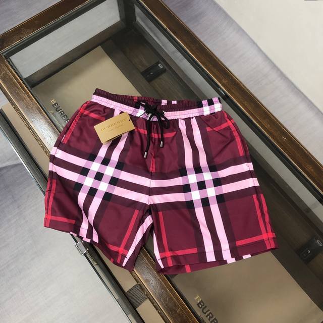 Bur*Berry The latest 2025 shorts and beach pants from Burberry are a must-have f