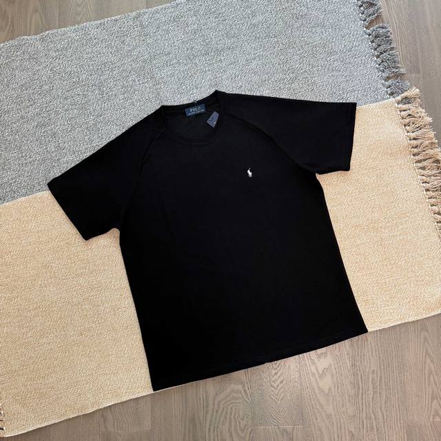 for Ralph Lauren embroidered short-sleeved T-shirt Customized main label and au