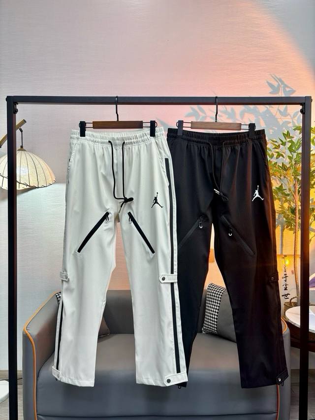 Jordan Zipper Straight Pants Aj Jordan Air Jordan Zipper Casual Sweatpants Strai