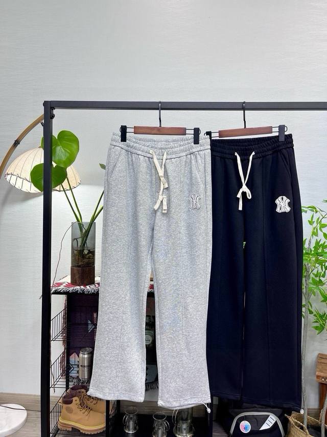 Ny embroidered basic sweatpants Ny Yankees Mlb casual basic sweatpants straight