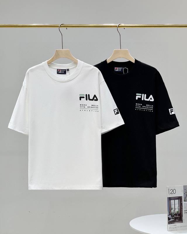 High quality Fila 2025 early spring latest series! The logo printed on the ches
