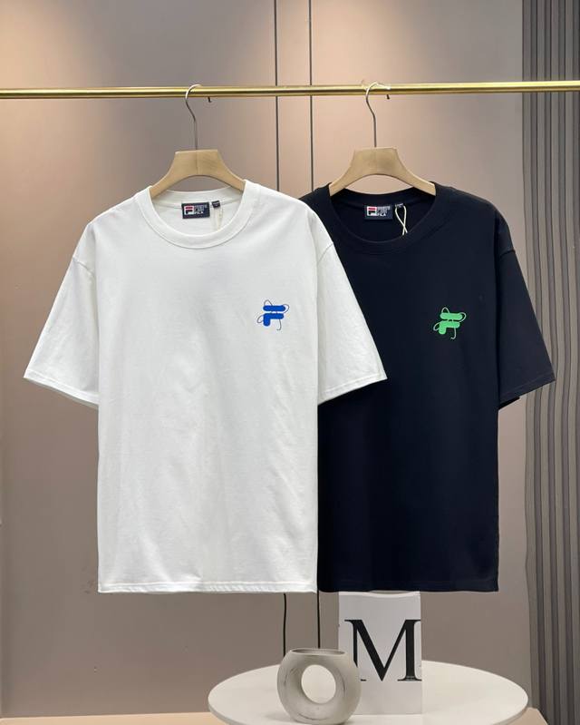 High quality Fila 2025 early spring latest series! The logo printed on the ches