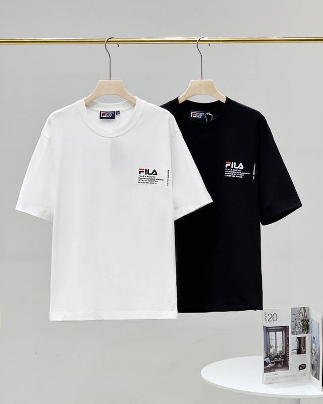 High quality Fila 2025 early spring latest series! The printed logo on the ches