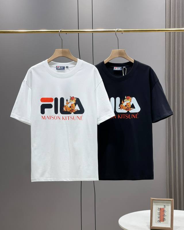 High quality Fila 2025 early spring latest series! The logo printed on the ches