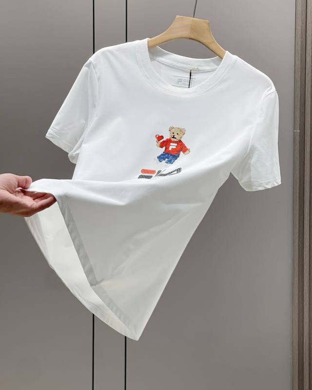 High quality Fila 2025 early spring latest series! The printed logo on the ches