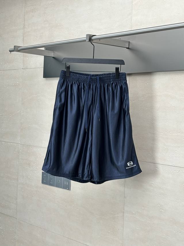 Balenciag* Paris 25Ss double ring sports shorts Loose silhouette Light-sense hor