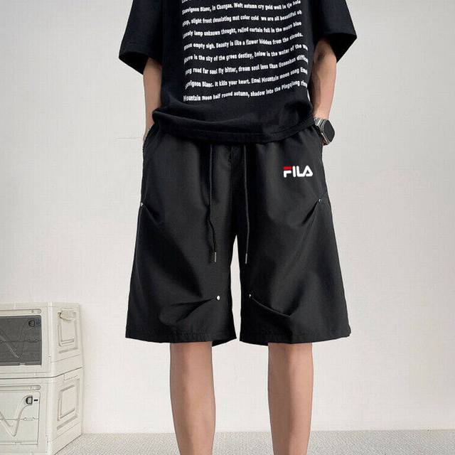 Fila shorts, same style for men and women Xiaohongshu Ins Douyin hit, super popu