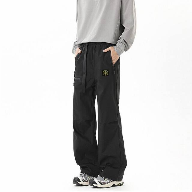 Stone Island Pants Overseas Counter Functional Casual Pants Unisex Waterproof Pa