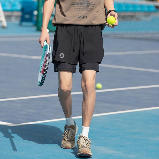 Lululemon shorts, quick-drying casual shorts Unlock a new sports experience! Qui