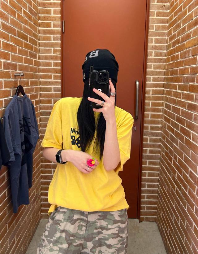 High quality! Stussy25 new dice couple short-sleeved T! Loose version! Made of