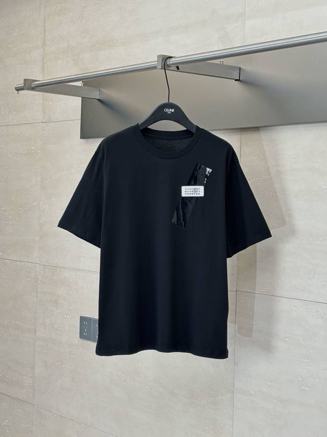Maison Margiel* Maison Margiel Mm6 25Ss tape label short sleeves Woven 200G M2 c