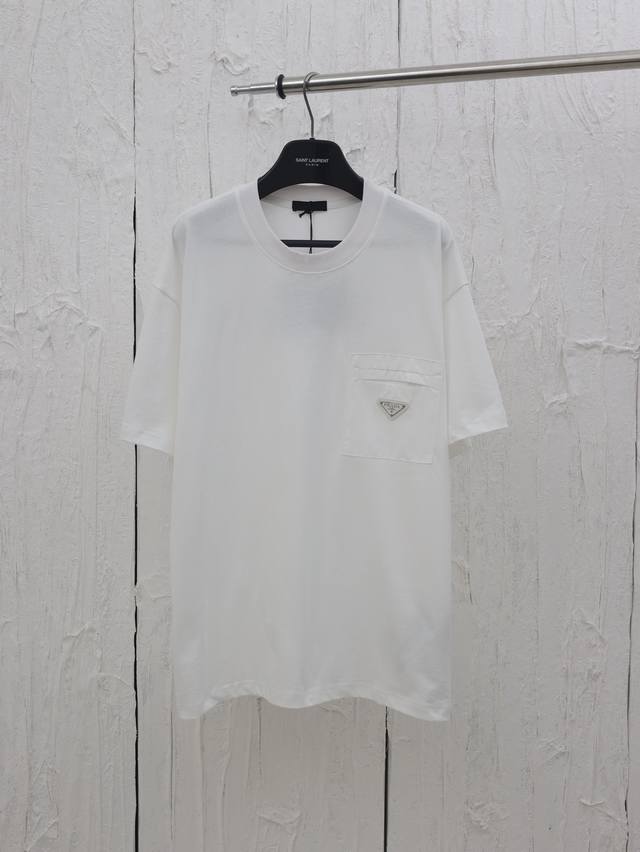 Prada* Prada 25Ss chest zipper pocket short sleeves Made of original 50s recycle