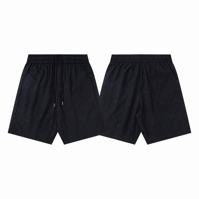 Style number: 165 Louis Vuitton Lv full print thin shorts Black galaxy reconstr